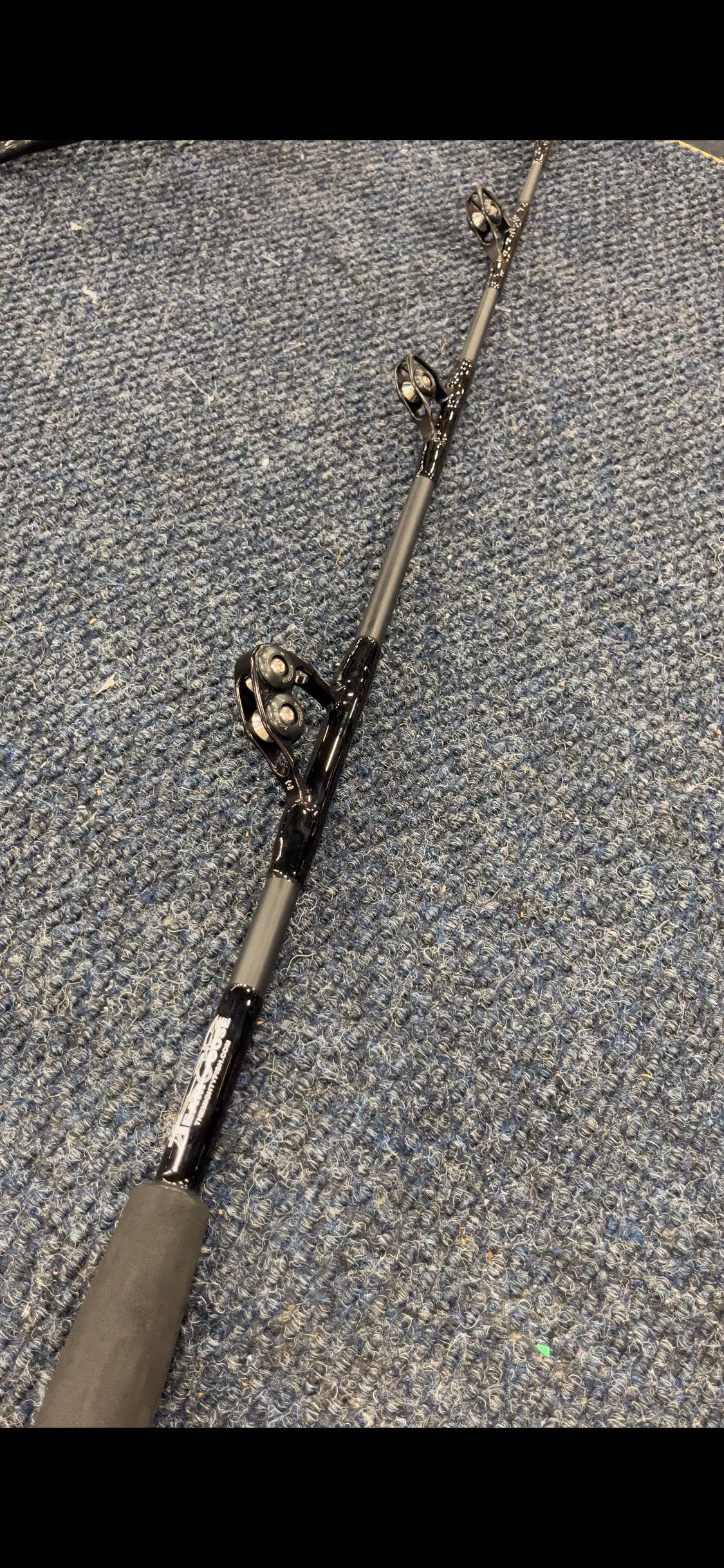 Zack's Team Goose 6' 80/130 Class Tuna Rod No 4 Black