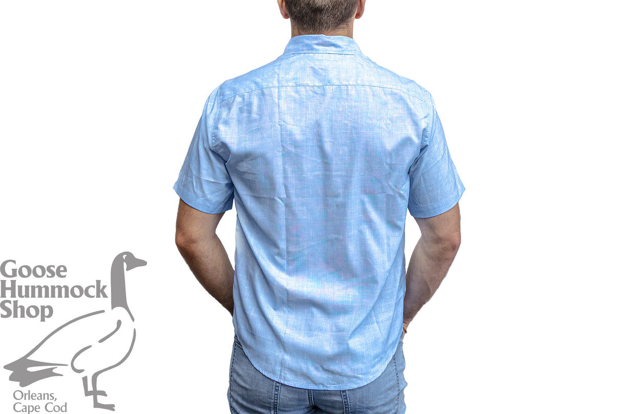 BLUEFIN FINS OUT LINEN SPORT SS SHIRT