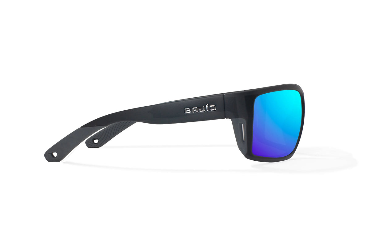 BAJIO BALES BEACH BLACK MATTE BLUE GLASS