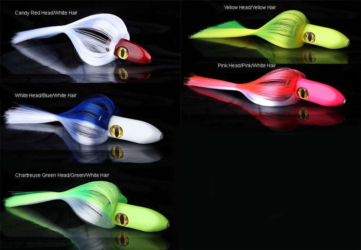 BIG TUNA KRAKEN 6.5 OZ PINK HEAD/PINK & WHITE HAIR