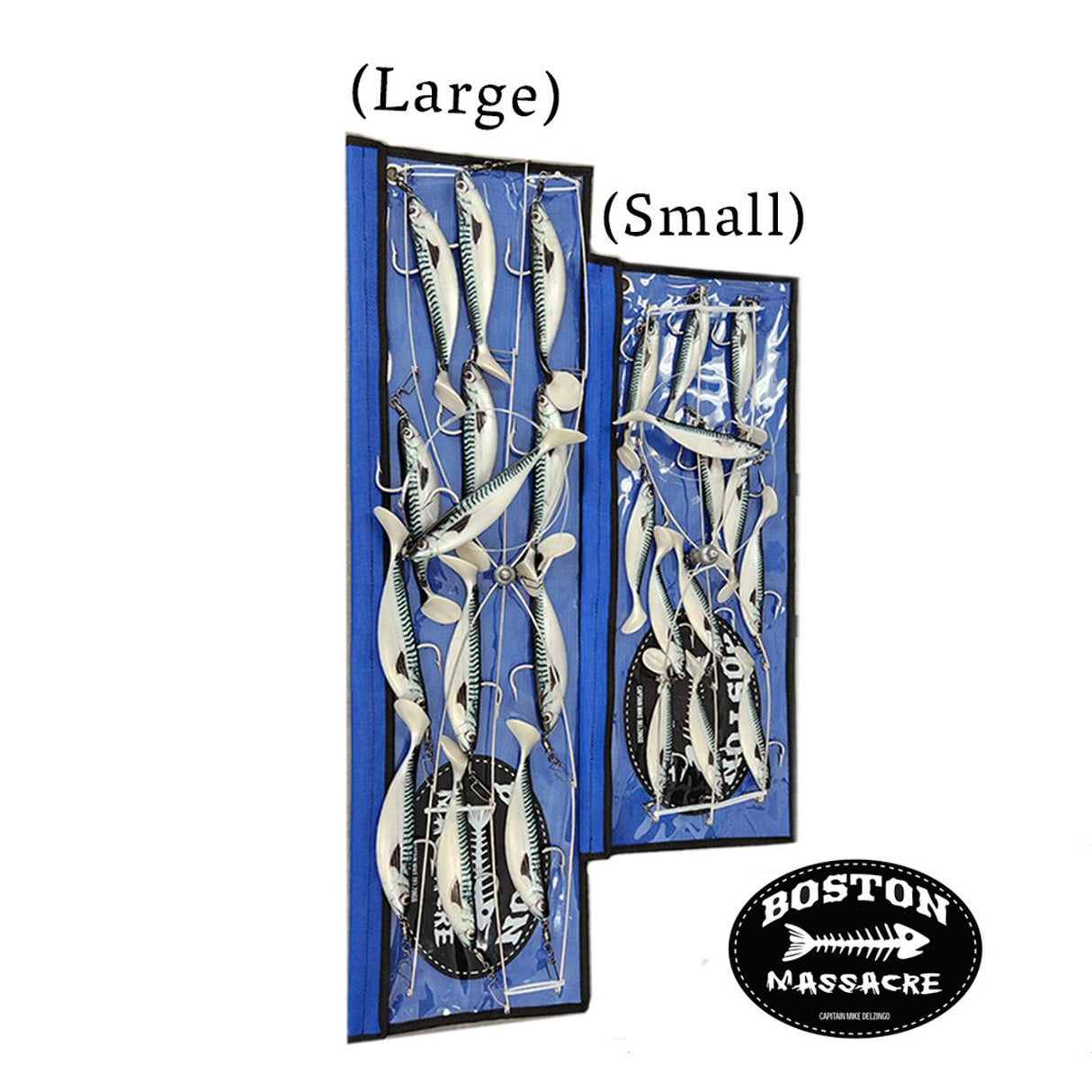 BOSTON MASSACRE RIG SMALL MACKEREL UMBRELLA RIG