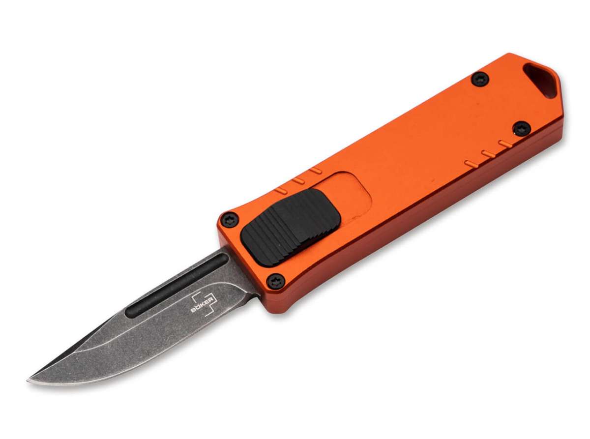 BOKER PLUS USB OTF BURNT ORANGE