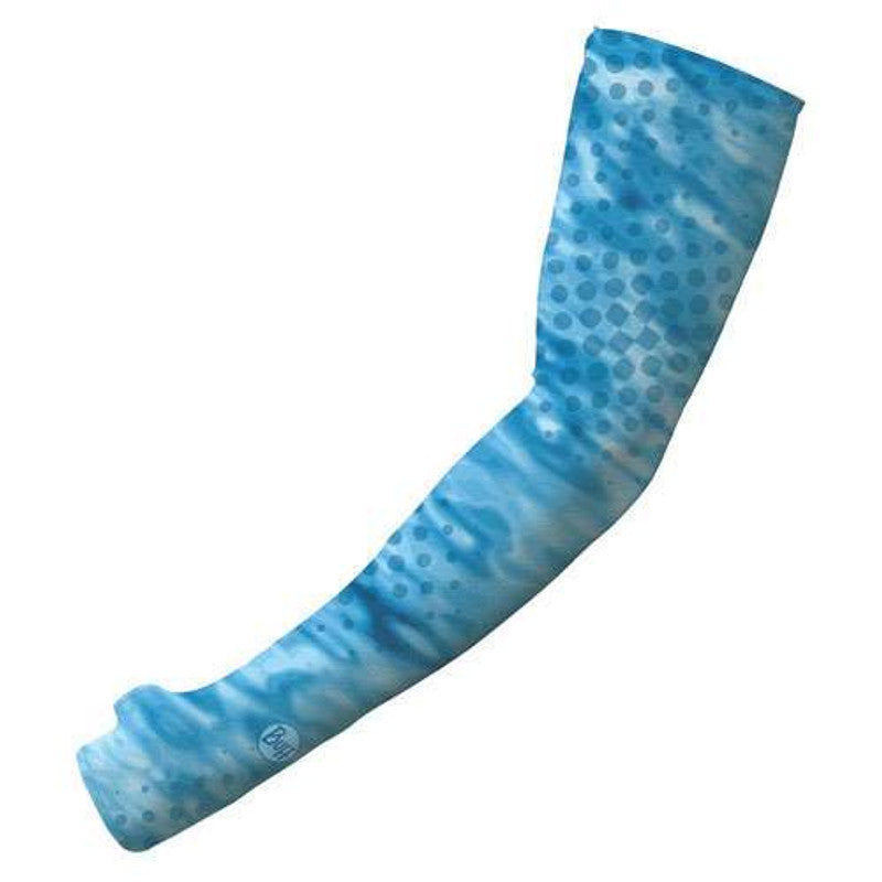 BUFF UV+ ARM SLEEVES CAMO BLUE XL