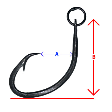 QUICK RIG CHARLIE BROWN CIRCLE HOOK HD 9/0 with 8/7 WELDED RING QTY 5