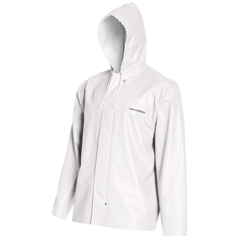 GRUNDENS CLIPPER 82 HOODED JACKET WHITE XXL