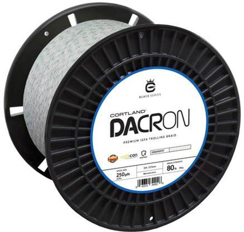CORTLAND IGFA 80 LB DACRON TROLLING GREENSPOT 100 YARDS