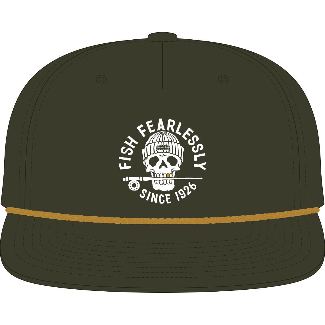 GRUNDENS DEADSTICK ROPE TRUCKER LODEN