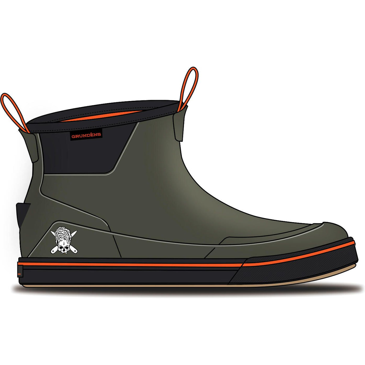 GRUNDENS DECK-BOSS 6" ANKLE BOOT