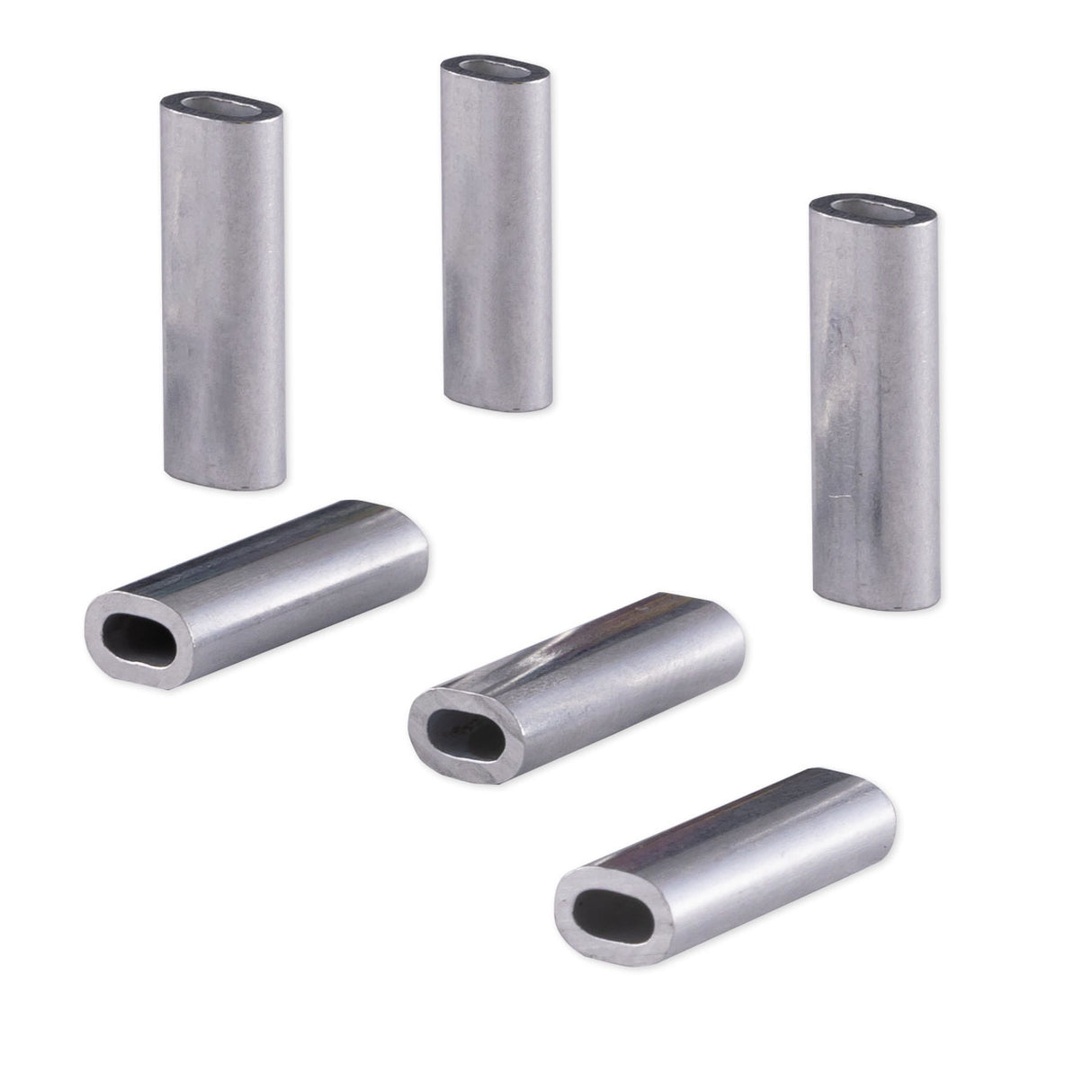 DIAMOND 1.6 MM SILVER LOCK SLEEVES 220-250 LB 50 PK