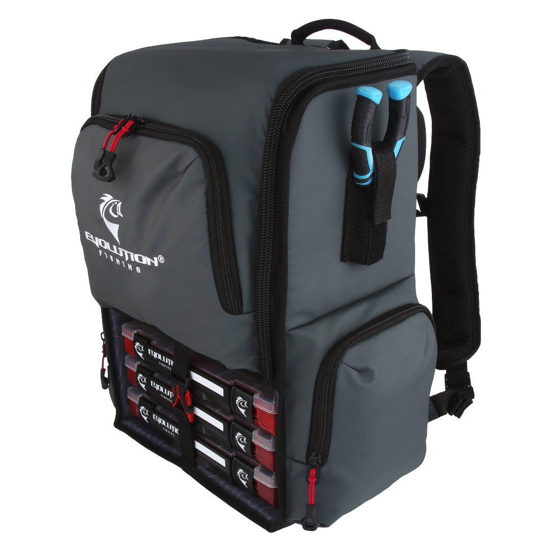 EVOLUTION OUTDOOR LARGEMOUTH 3.0 TACKLE BACKPACK