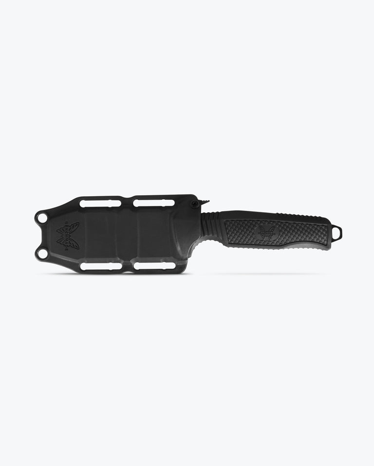 BENCHMADE H2O, FIXED BLADE DIVE KNIFE BLACK SANTOPRENE