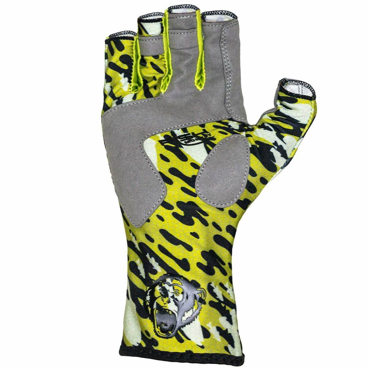 FISH MONKEY HALF FINGER GUIDE GLOVE SCHOOL'N BASS 2XL