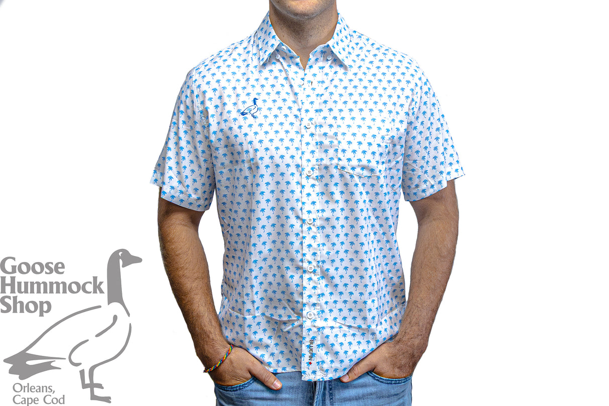 BLUEFIN FINS OUT SPORT WHITE SS SHIRT