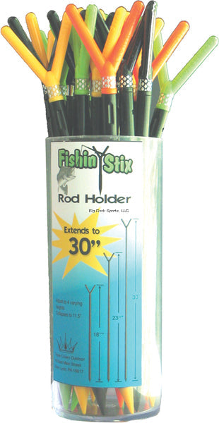 FISHIN STIX FST1 COLOR EXTENDABLE ROD HOLDER 30"