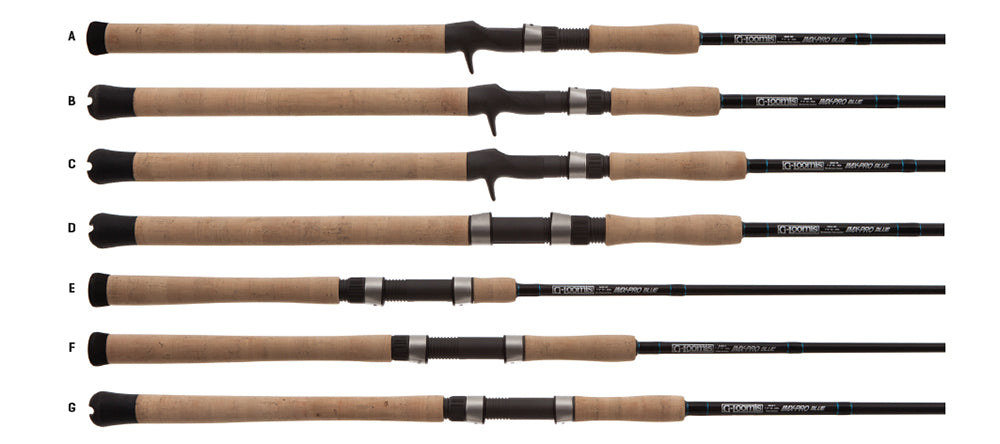 GLOOMIS IMX PRO BLUE SPINNING ROD