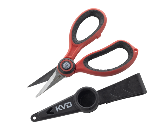 STRIKE KING KVD 5.5" BRAID SCISSORS
