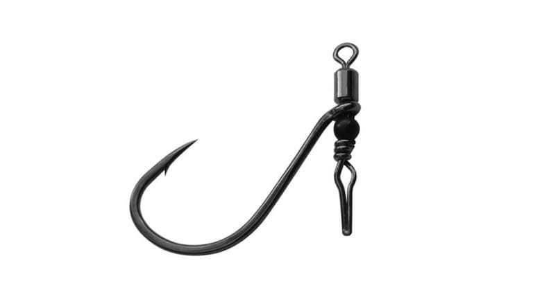 GAMAKATSU SWIVEL SHOT BLACK SIZE 1/0 QTY 3