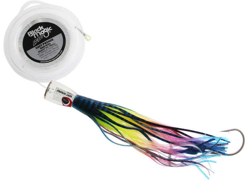 BLACK MAGIC TACKLE SOFT PUSHER RIGGED BAD JELLY