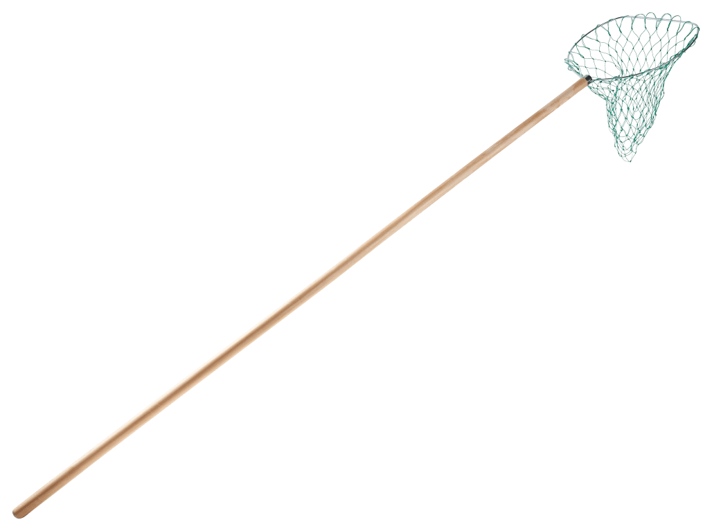 RANGER WOODEN HANDLE CRAB NET 860 60", 15x13"