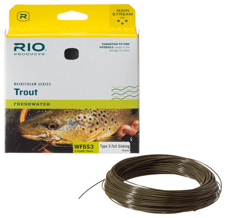 MAINSTREAM TYPE 3 FULL SINKING LINE WF5S3 BROWN