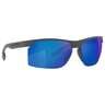 NATIVE RIDGE-RUNNER CREST MATTE BLACK W/BLUE POLARIZED