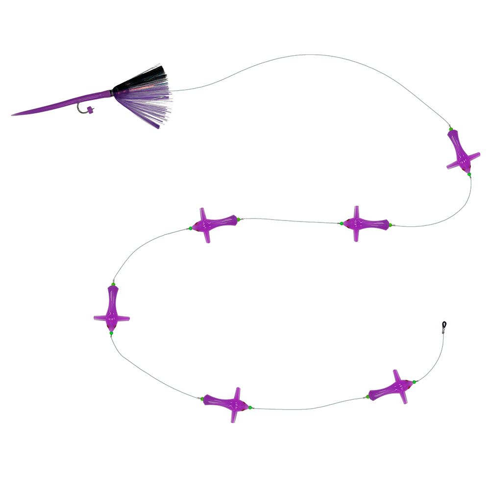WOLFPACK TACKLE AHI BIRD CHAIN 3.5 OZ 9.5" TAIL