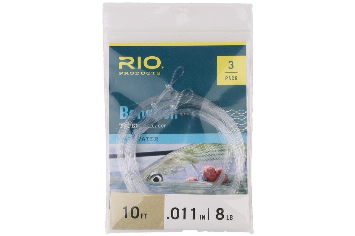 RIO BONEFISH LEADER 10FT 12LB