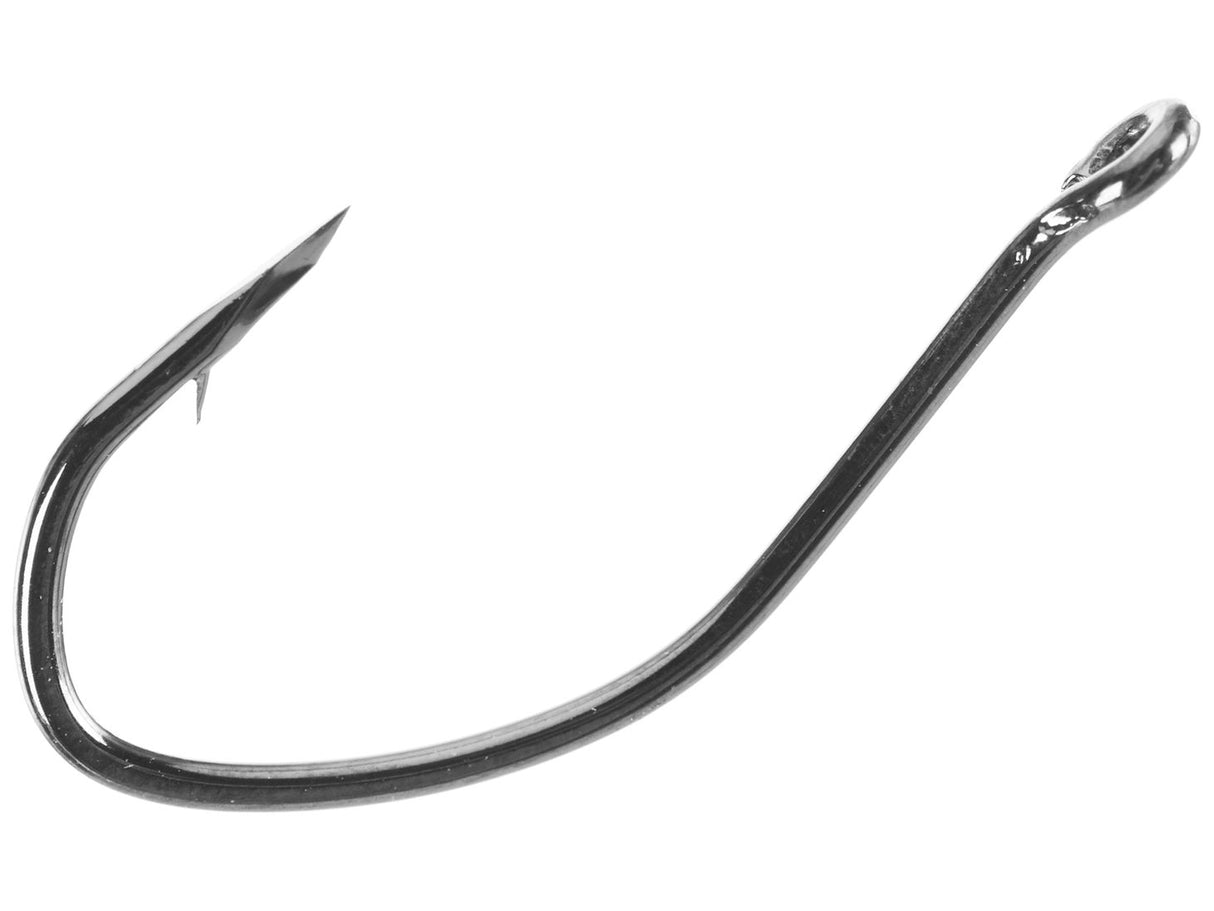 TROKAR PRO-V DROP SHOT HOOK PLATINUM BLACK