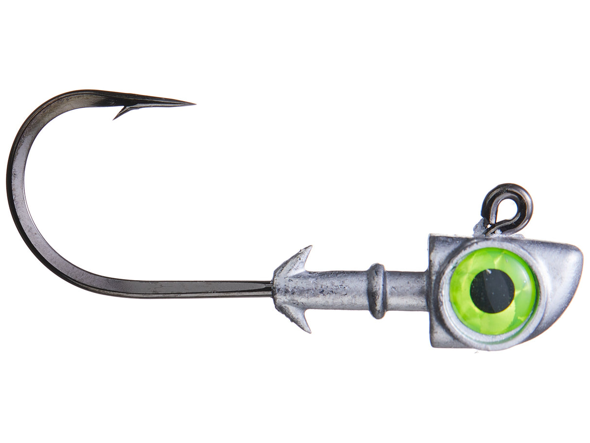 Z-MAN DIEZEL EYE JIGHEAD CHARTREUSE SIZE 6/0 2 PK