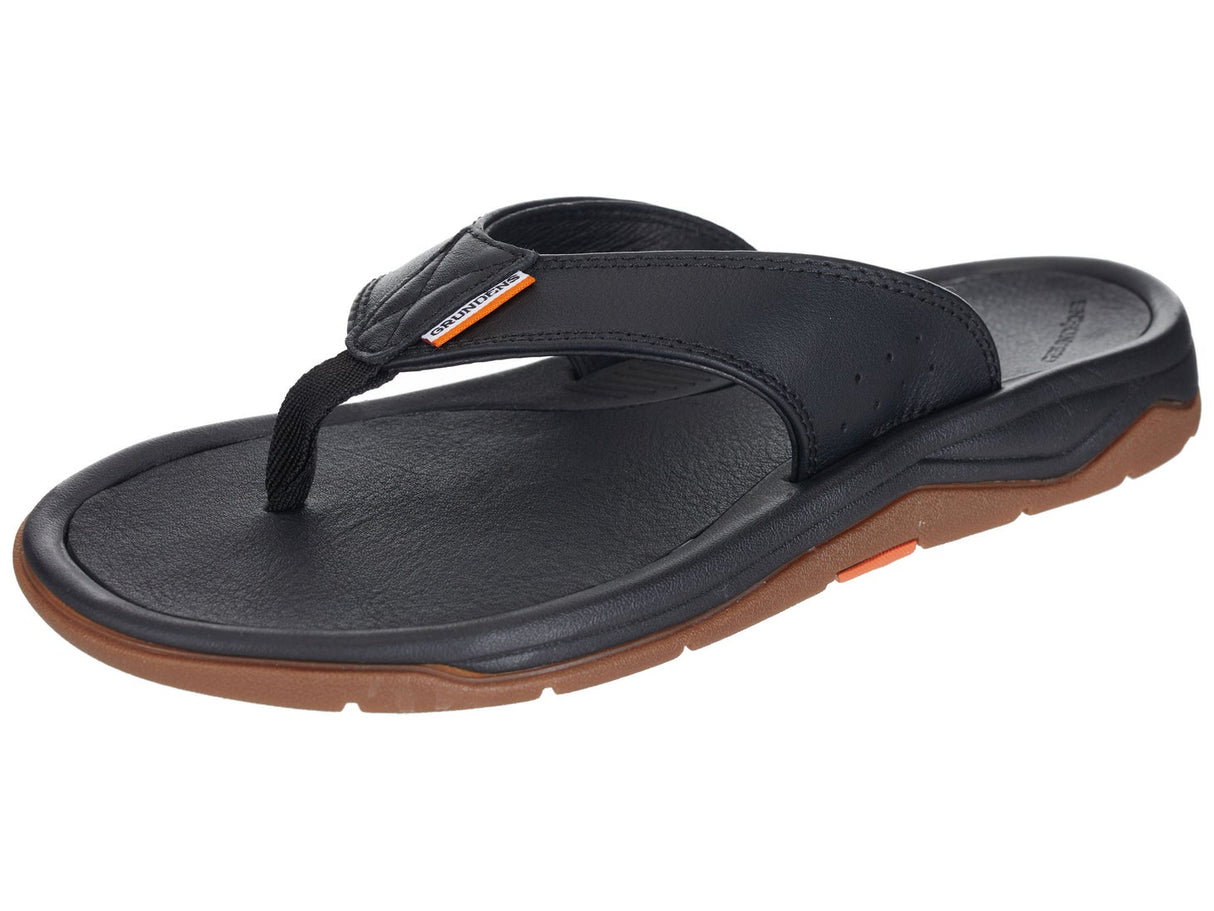 GRUNDENS MEN'S DECK-BOSS SANDAL BLACK M8