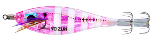 YO-ZURI ULTRA 3D LASER DX M2 #S 3 3/4"/ /(F) ZEBRA LUMINOUS PINK 3/8 OZ