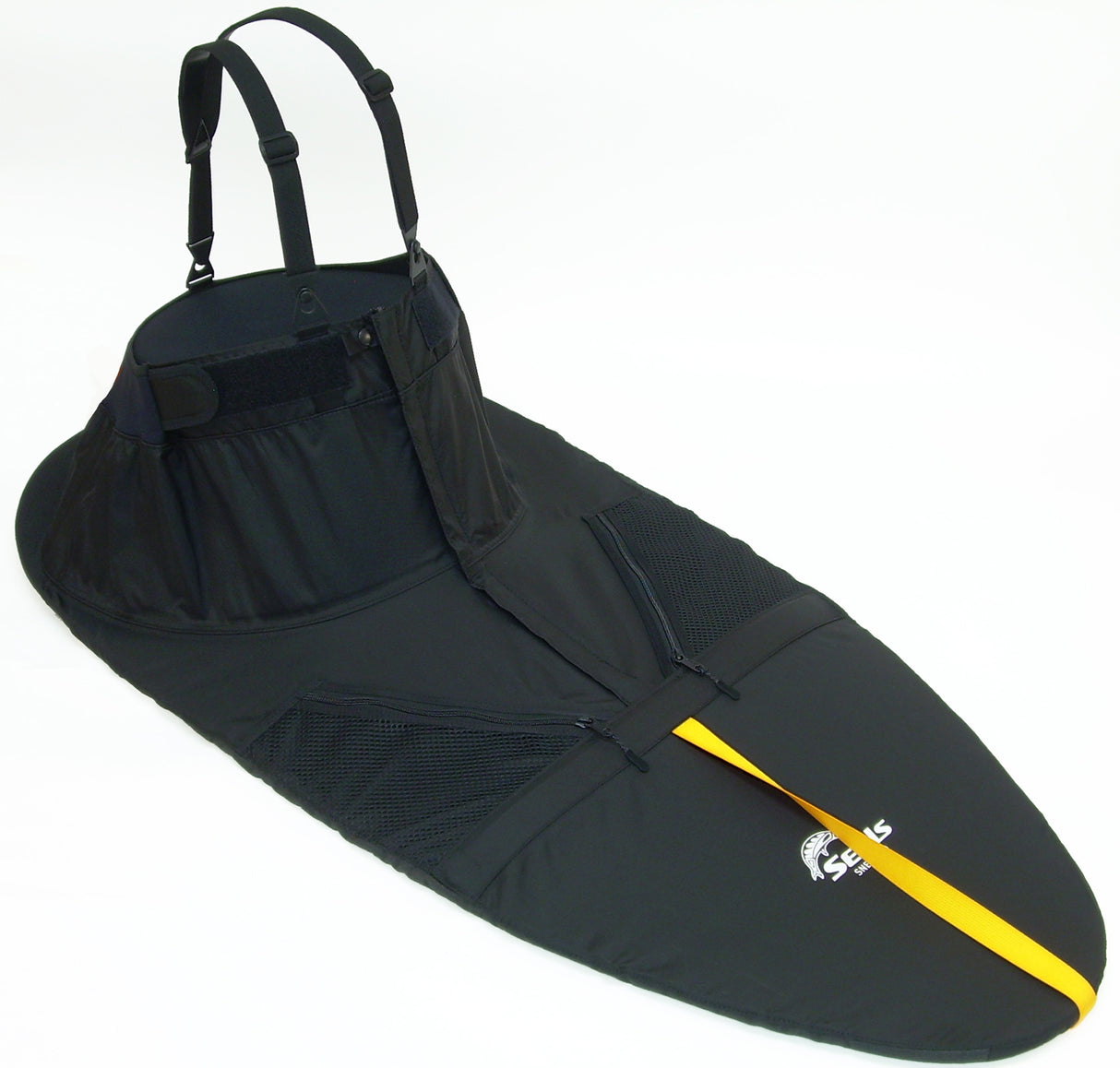 SEALS SNEAK ZIPPERED SKIRT 5.0 BLACK