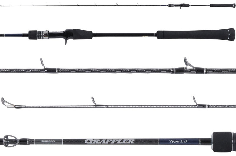 SHIMANO GRAPPLER TYPE LJ SPINNING ROD 6'3" MH 20 LB GRPLJS63MHA