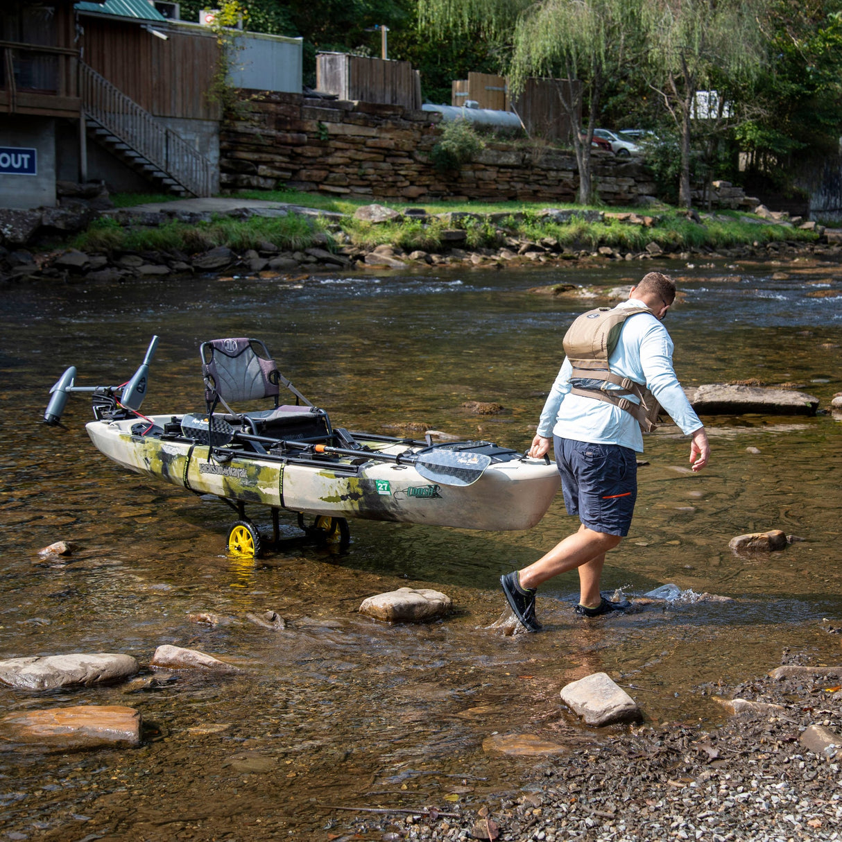 SUSPENZ SIT ON TOP AIRLESS CART CATCH ALL