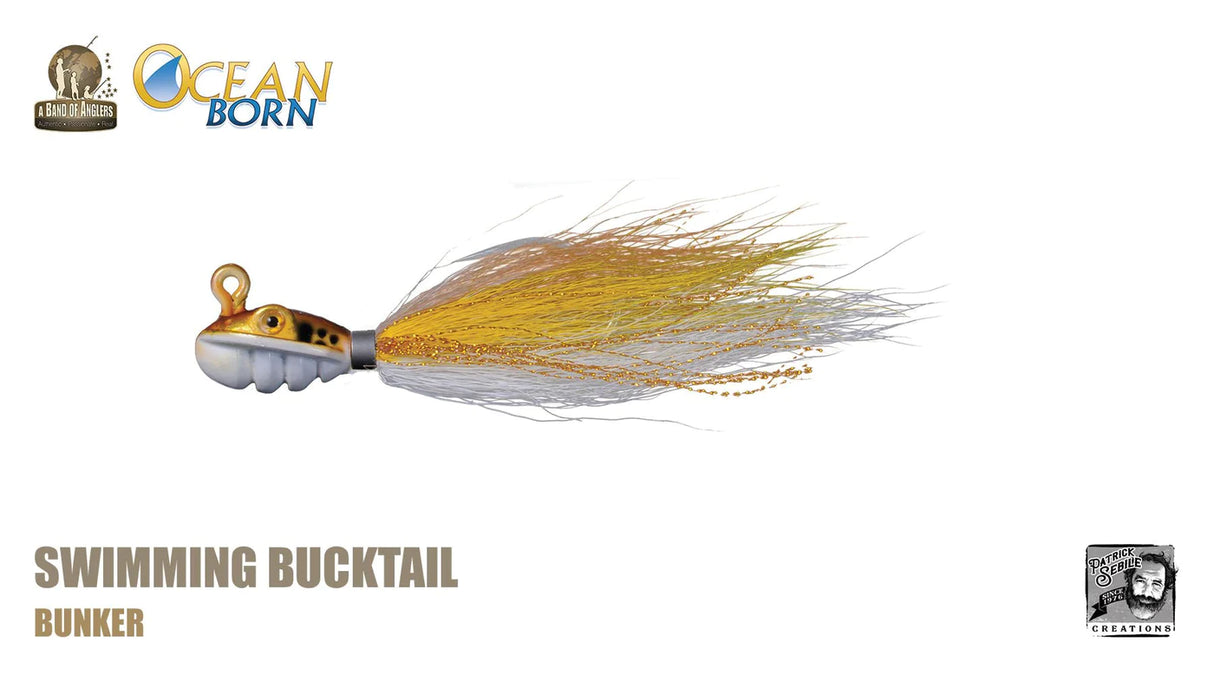 OCEAN BORN SWIMMING BUCKTAIL 42G