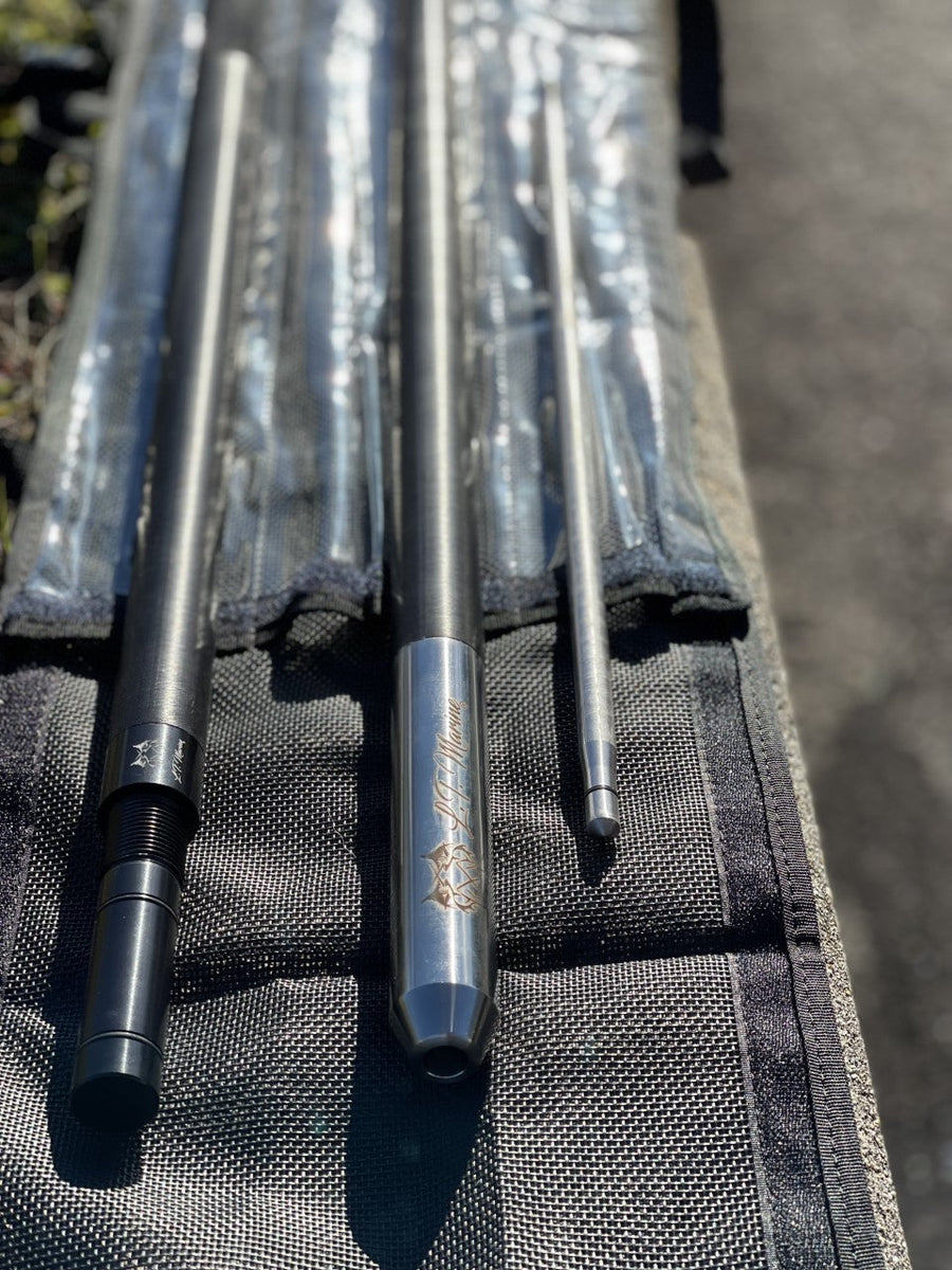 LT MARINE COMMERCIAL 8' 2 PC HARPOON RIGGED W/ SS DART & STORAGE BAG