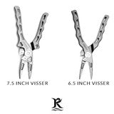 VISSER REELS 7.5" TITANIUM PLIERS