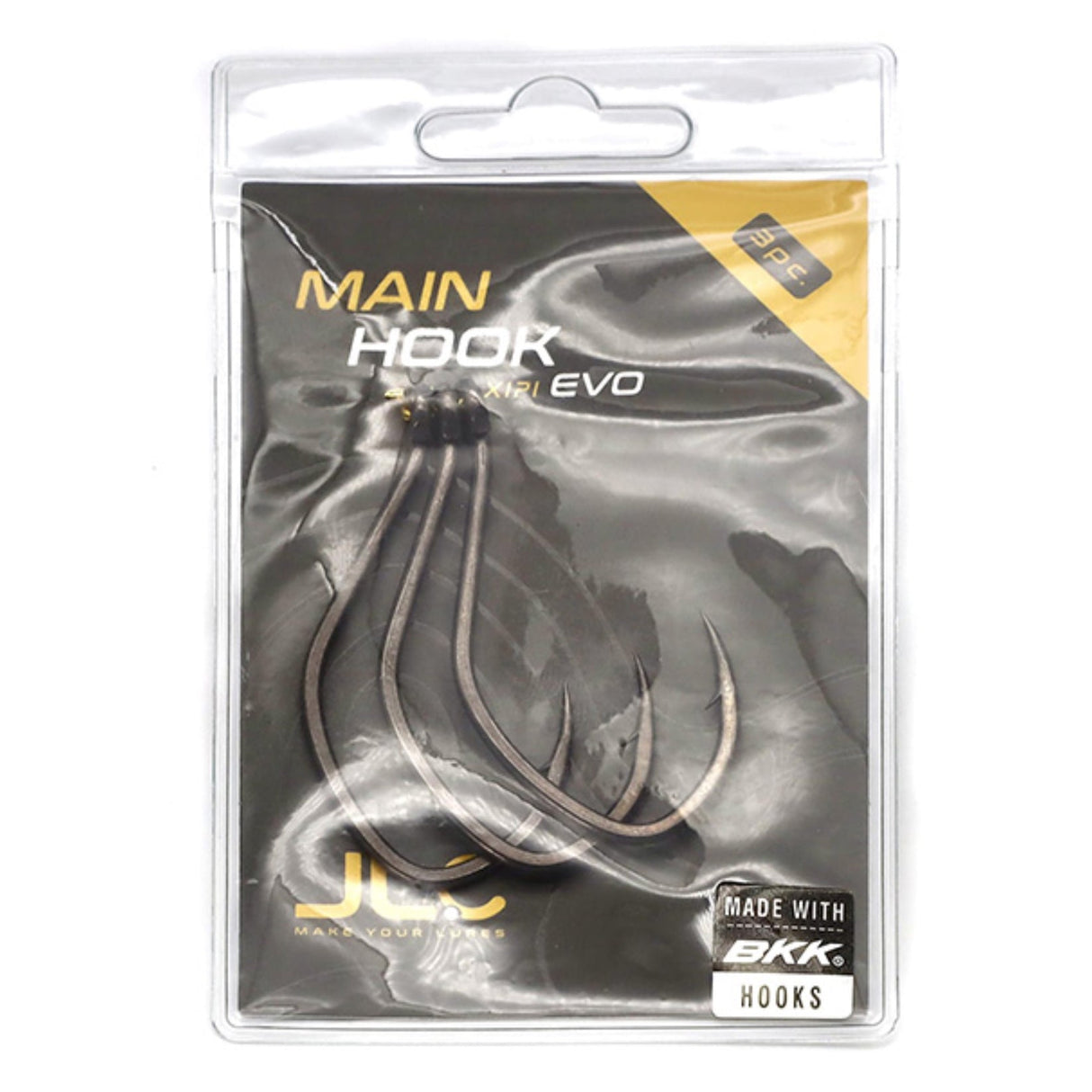 JLC 6.75" MAIN BKK HOOK QTY 3
