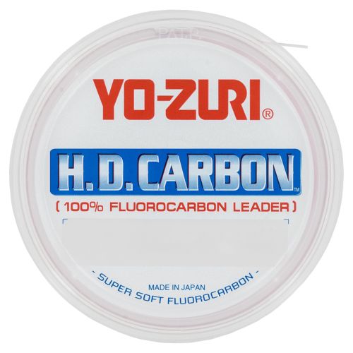 YO-ZURI H.D. FLOUROCARBON LEADER (PINK) 15 LB 30 YDS