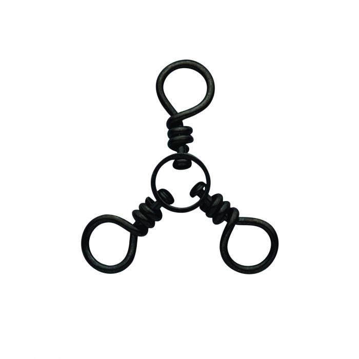 EAGLE CLAW 3-WAY SWIVEL BLACK