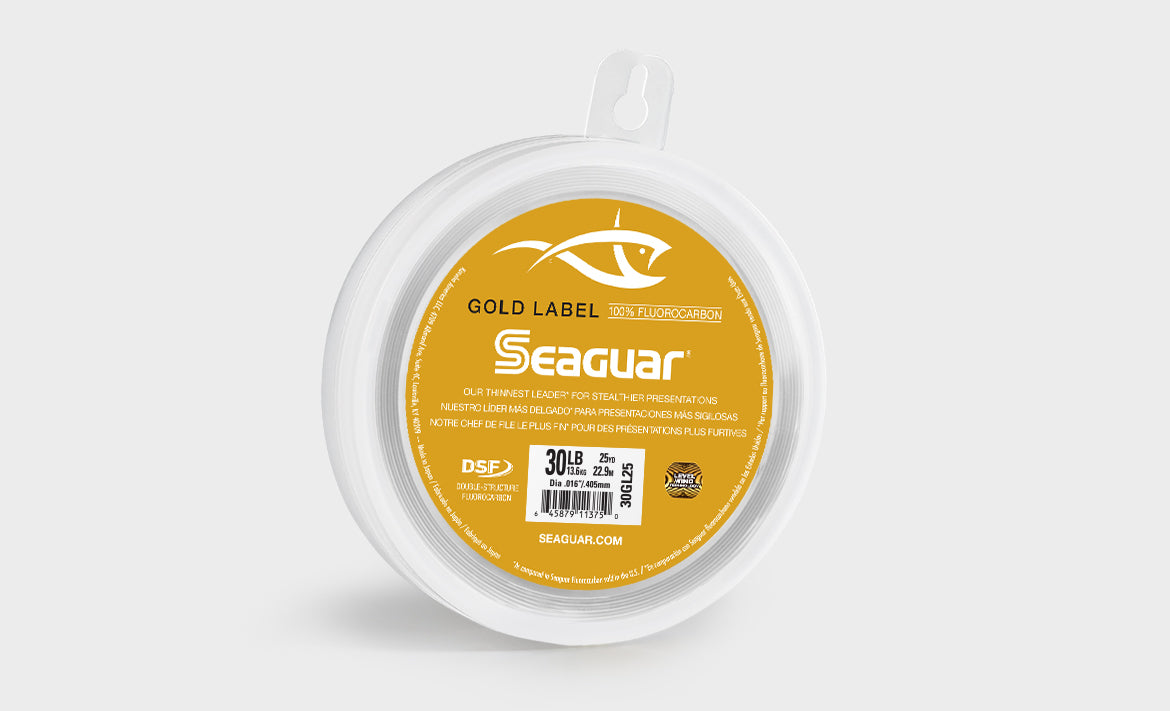 SEAGUAR GOLD LABEL FLUOROCARBON LEADER