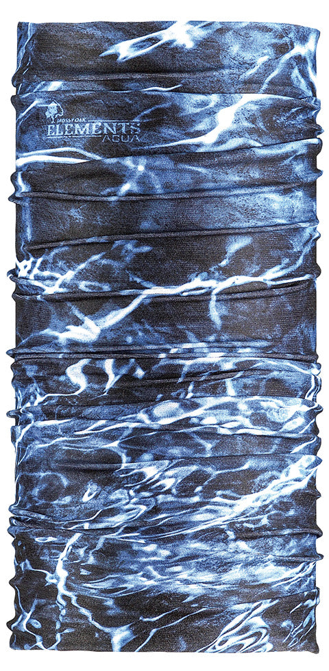BUFF COOLNET UV+ MOSSY OAK ELEMENTS AQUA NAVY