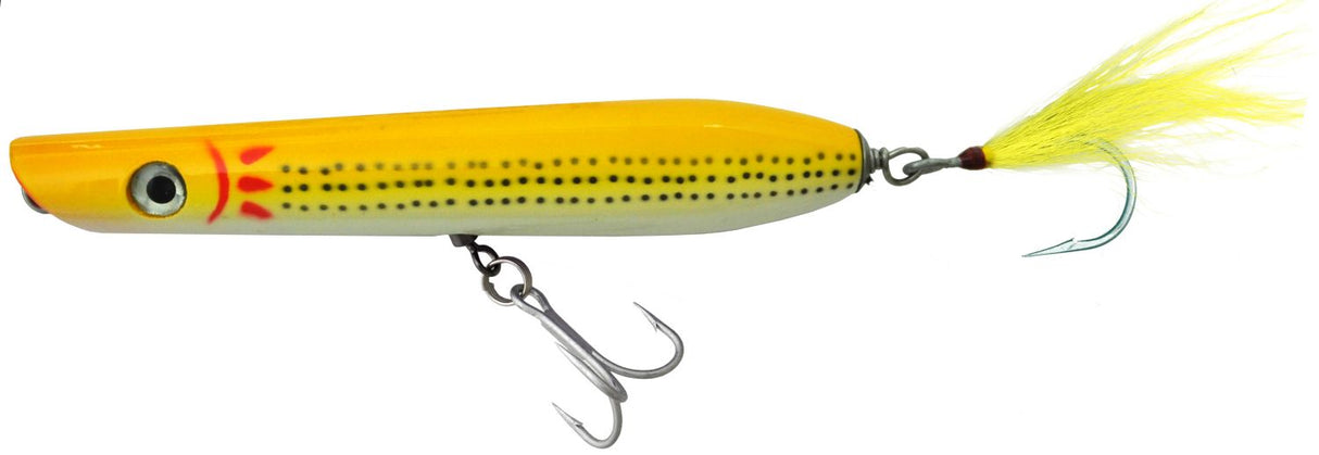 TSUNAMI TIMBER LURE PENCIL POPPER 6"