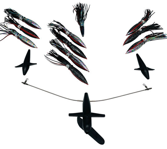 JB 19" SIDE TRACKER 9" FLOATING SQUID