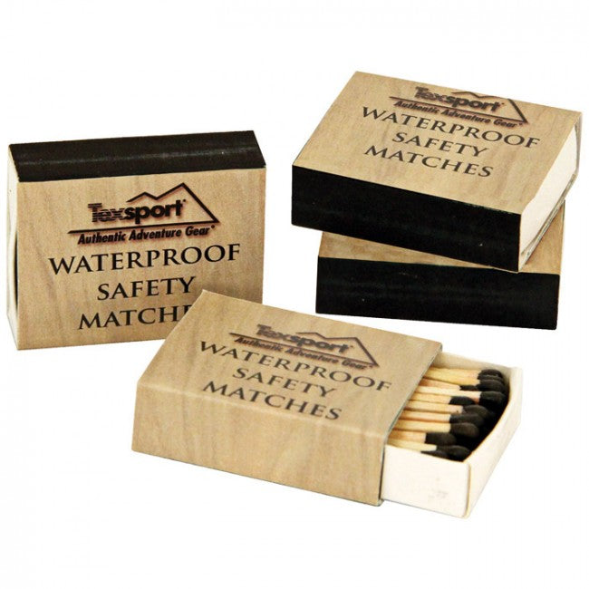 WATERPROOF SAFETY MATCHES