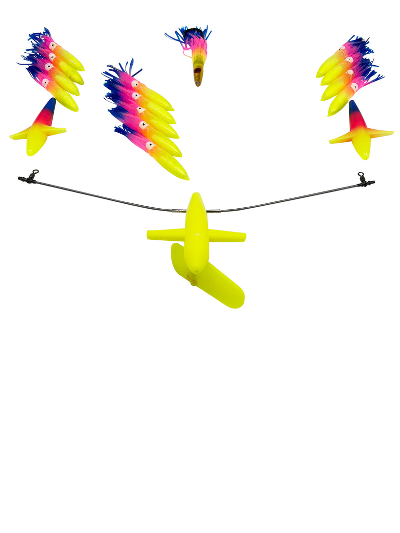 JB 19" SIDE TRACKER 6" FLOATING SQUID