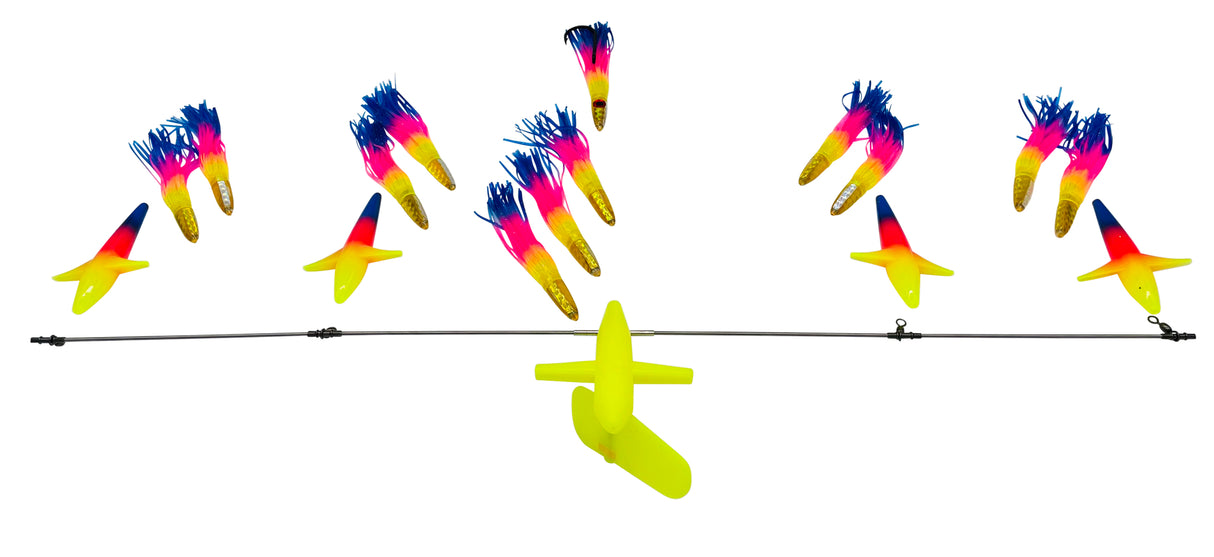 JB 36" SIDE TRACKER 6" MACHINE SQUID