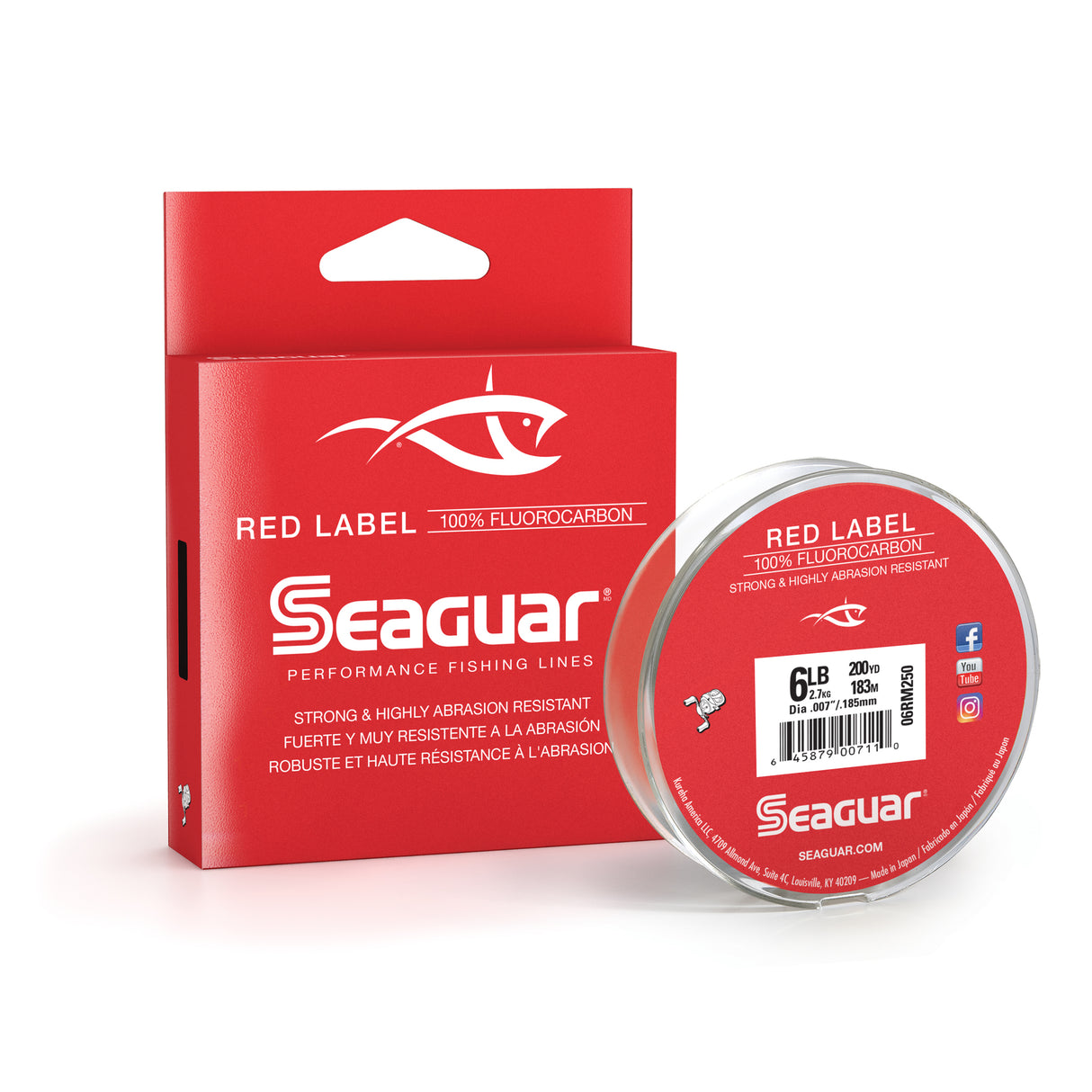 SEAGUAR RED LABEL FLUOROCARBON LINE