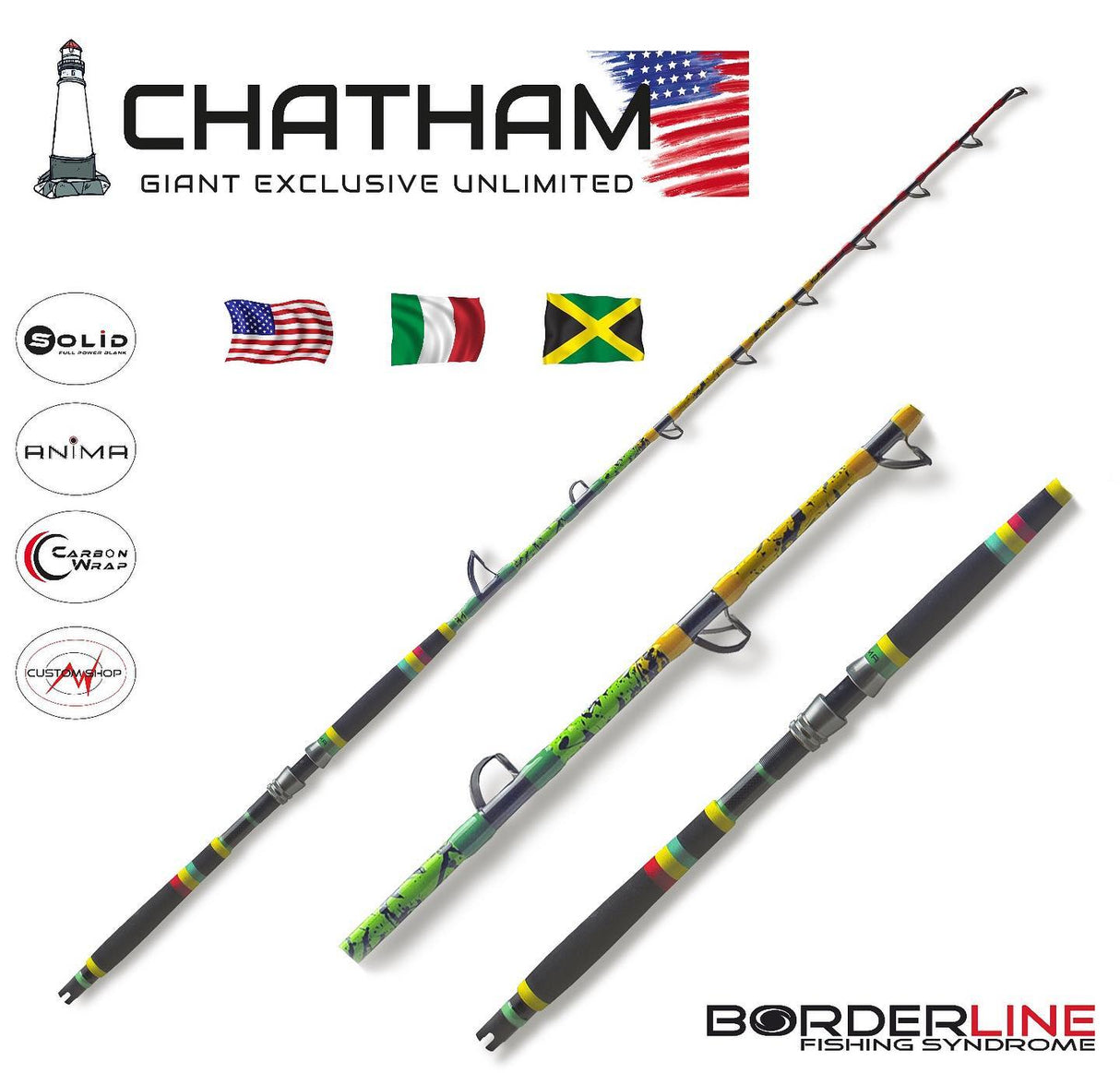 BORDERLINE UNLIMITED ANIMA CHATHAM CONVENTIONAL ROD
