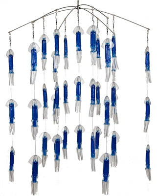 SQUIDNATION 9" 6 ARM SS SQUID DREDGE